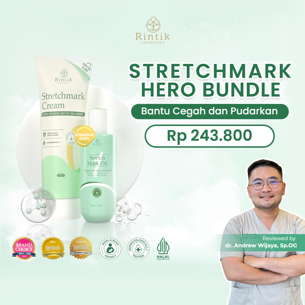 Stretchmark Series - Stretch Mark Oil 1Pcs + Stretch Mark Cream 1Pcs
