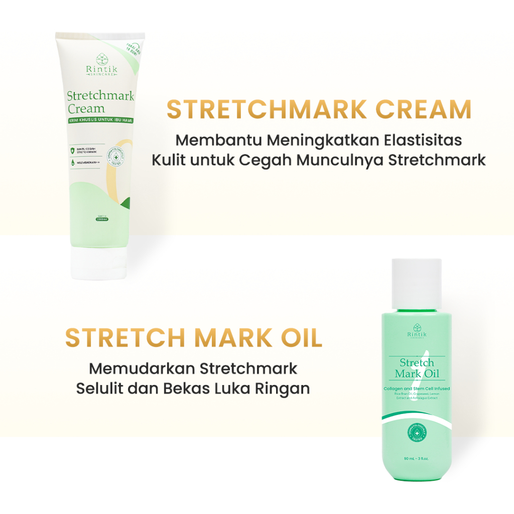 Stretchmark Series - Stretch Mark Oil 1Pcs + Stretch Mark Cream 1Pcs - Image 3
