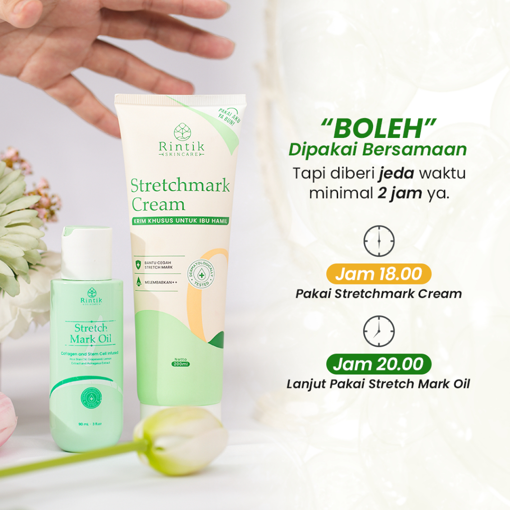 Stretchmark Series - Stretch Mark Oil 1Pcs + Stretch Mark Cream 1Pcs - Image 5