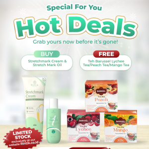 Rintik X Teh Barussel - Buy Strechmark Series FREE Teh Barussel Product