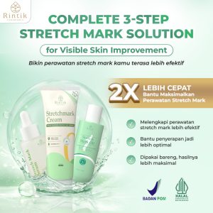 Bundling Stretch Mark Serum 1Pcs + Stretch Mark Oil 1Pcs + Stretch Mark Cream 1Pcs