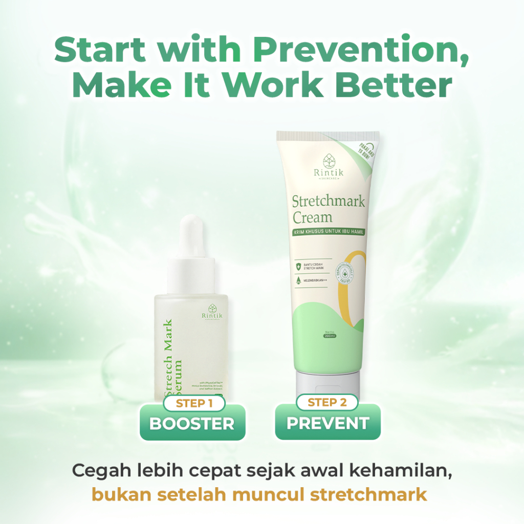 Bundling Stretch Mark Serum 30ml 1 Pcs + Stretchmark Cream 200ml 1 Pcs - Image 4