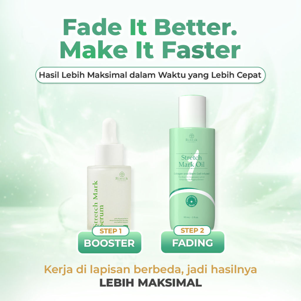 Bundling Stretch Mark Serum 1Pcs + Stretch Mark Oil 1Pcs - Image 2