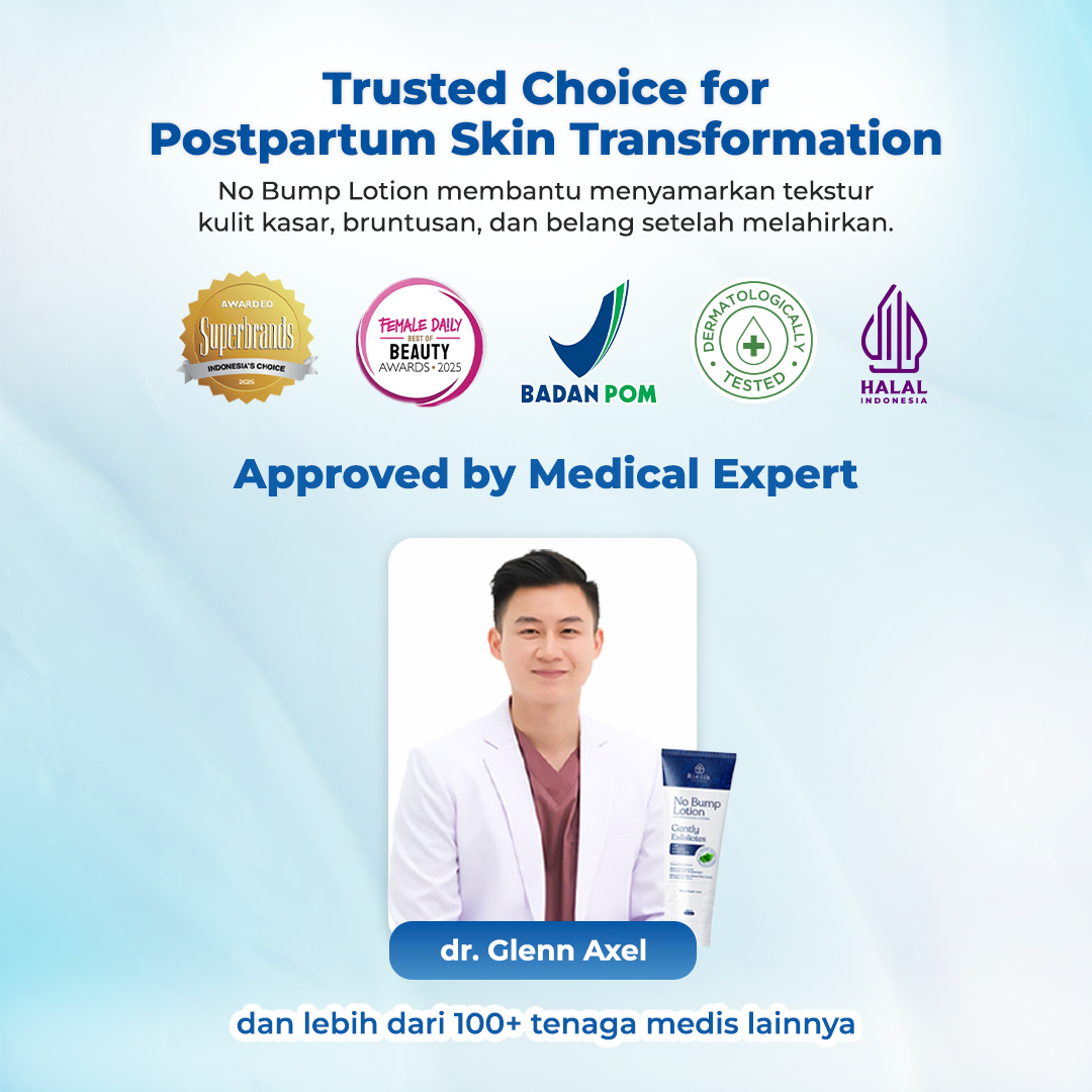 Rintik No Bump Lotion — Body Exfoliating Lotion untuk Kulit Tubuh Kasar, Bruntusan, Chicken Skin & Back Acne Setelah Melahirkan - Image 5